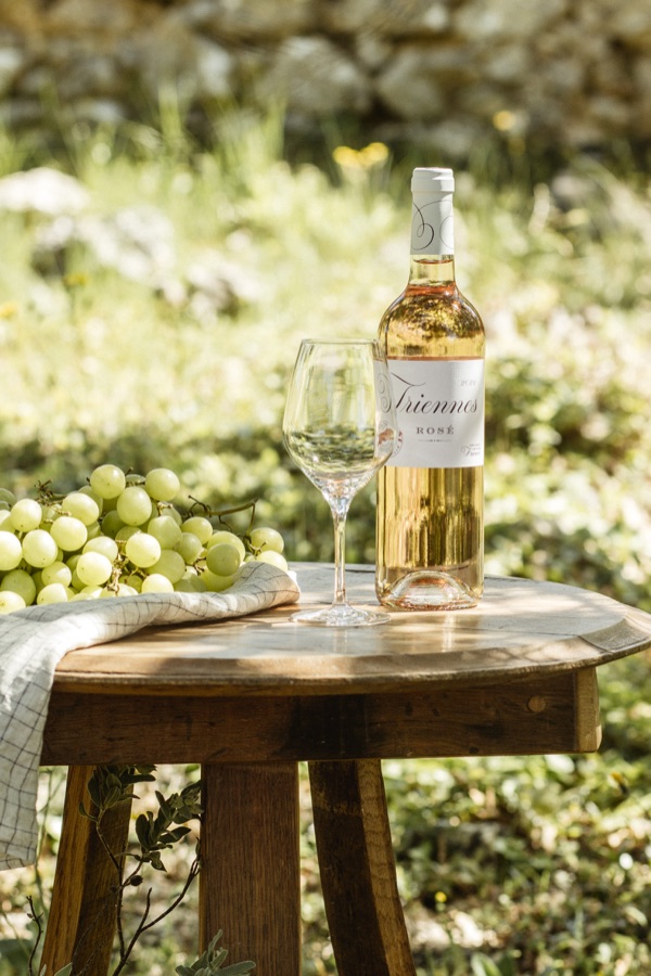 Triennes rosé wines