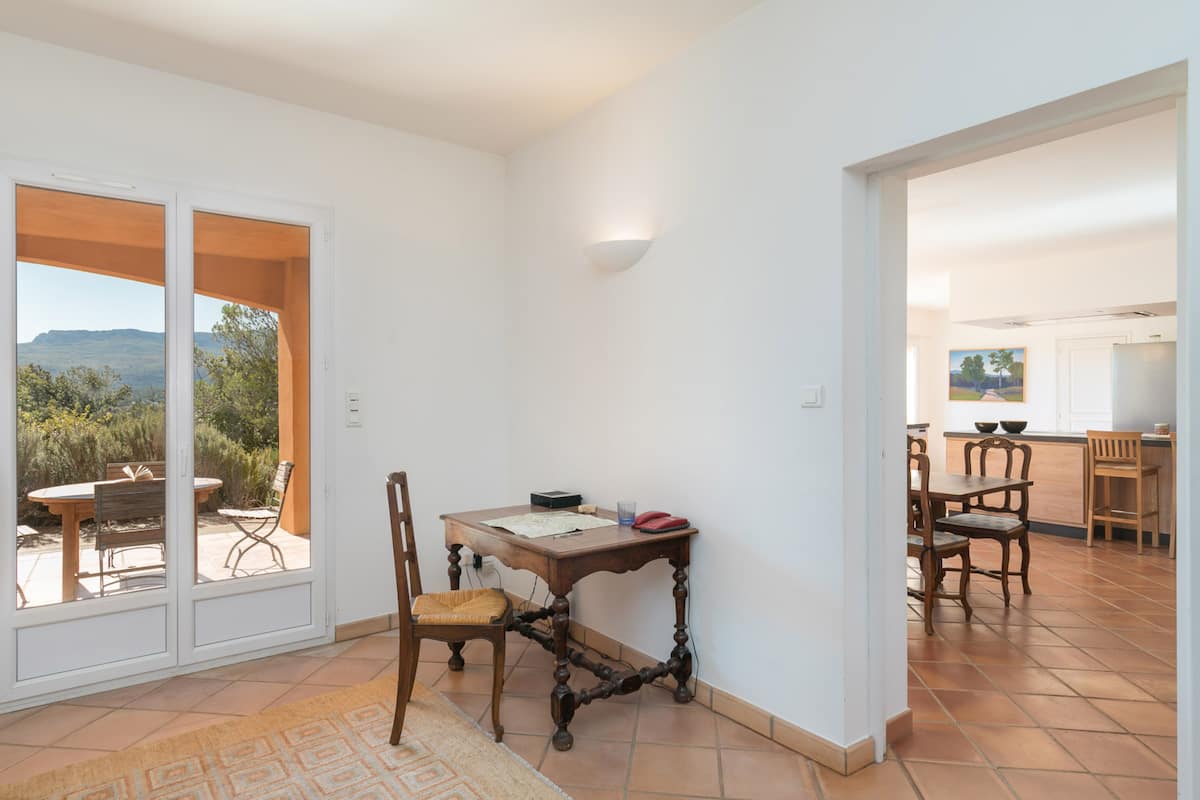 Chambre fleurie